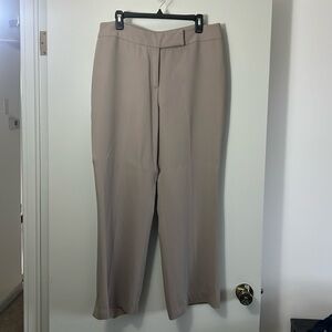 Bloomingdale's Tan Dress Pants, Loose fit - Size 14